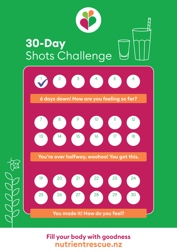 30-Day Habit Tracker Card