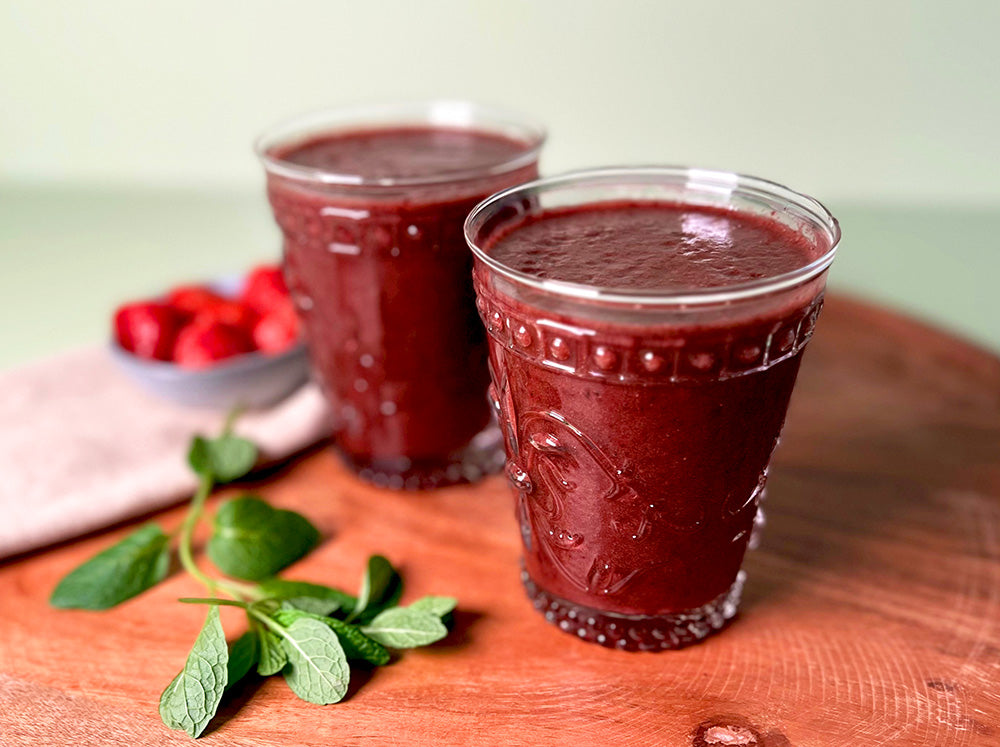 Strawberry Mint Smoothie