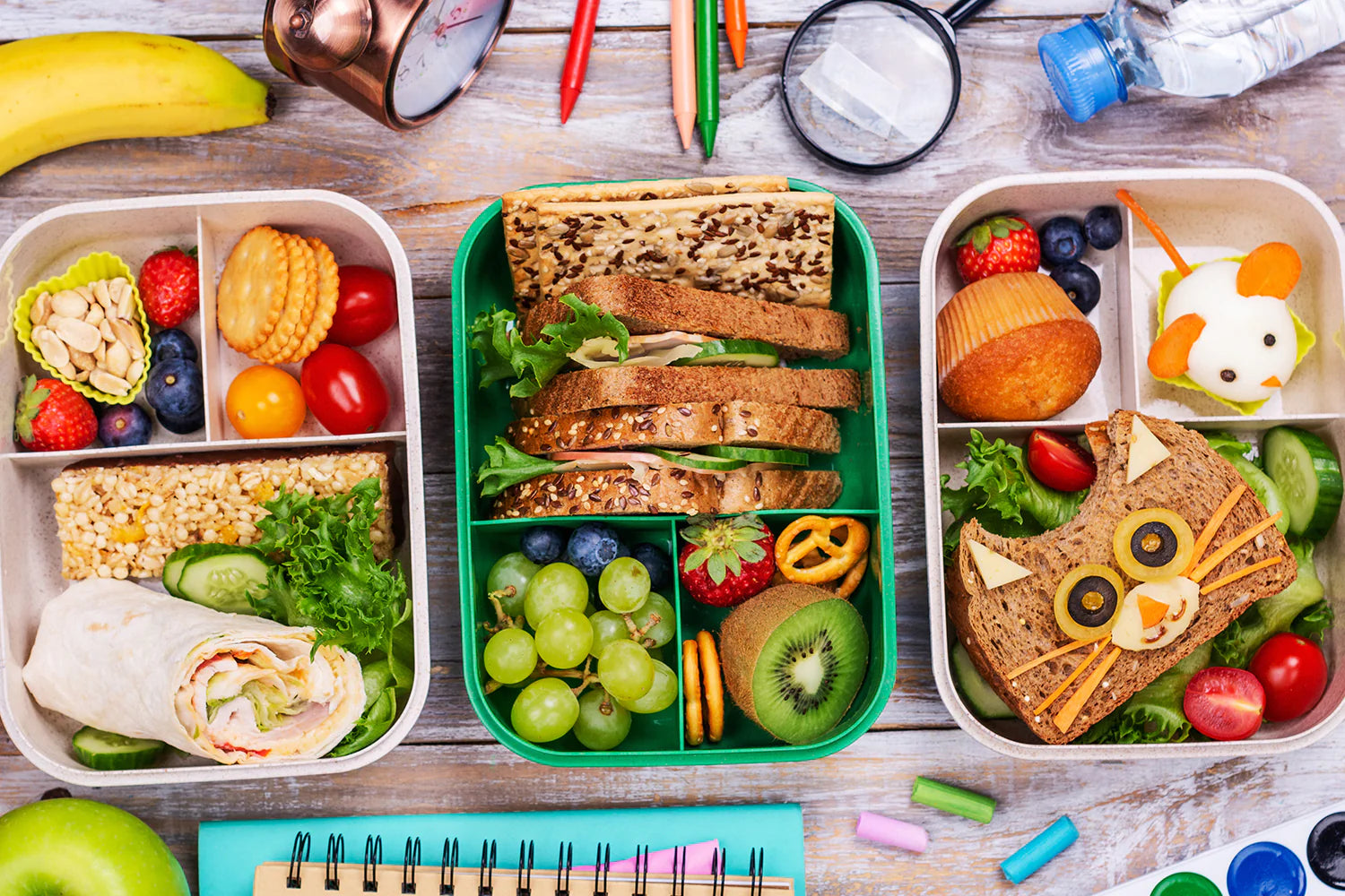 Healthy veggie-full lunchbox ideas