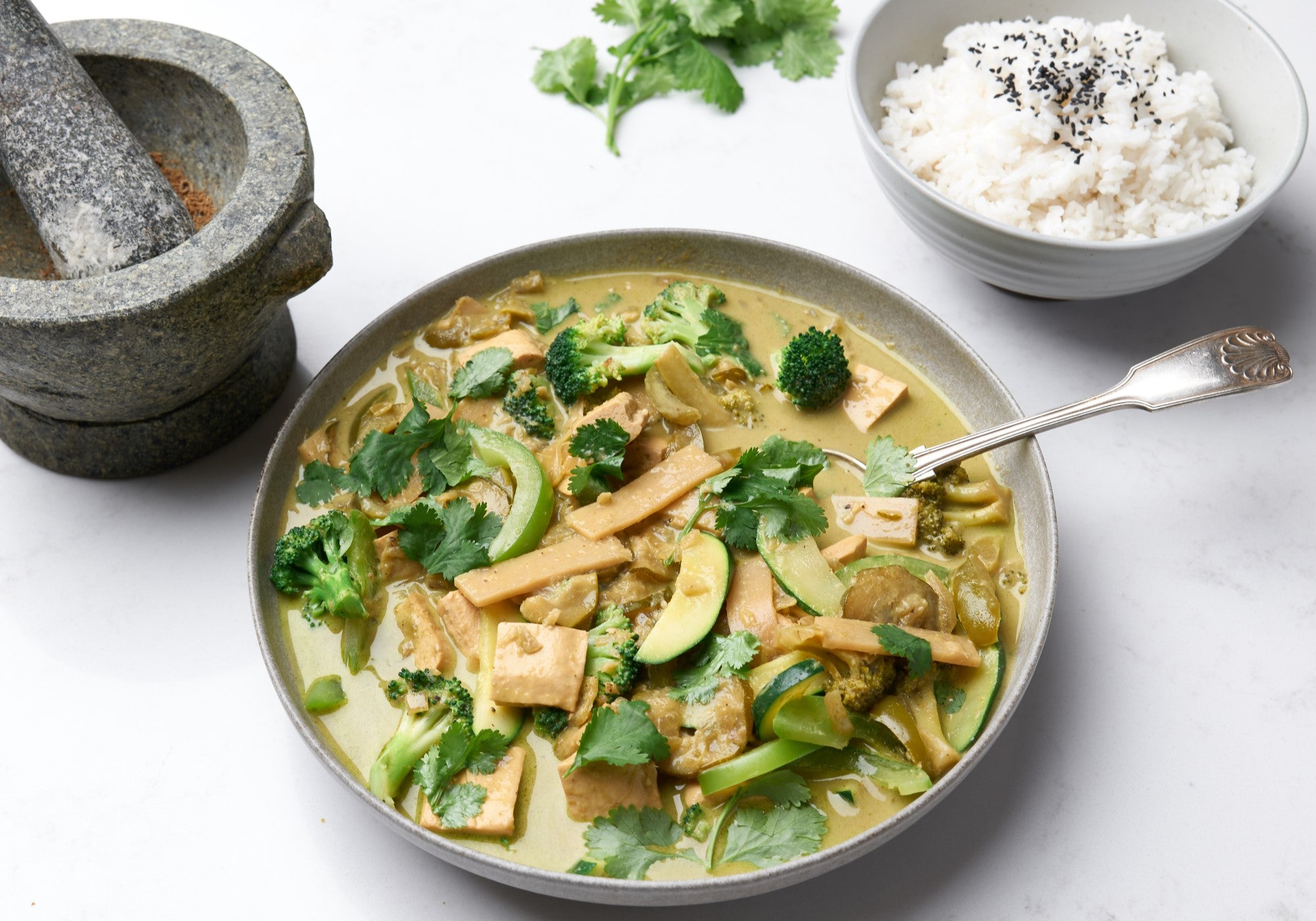 Vegan Thai green curry
