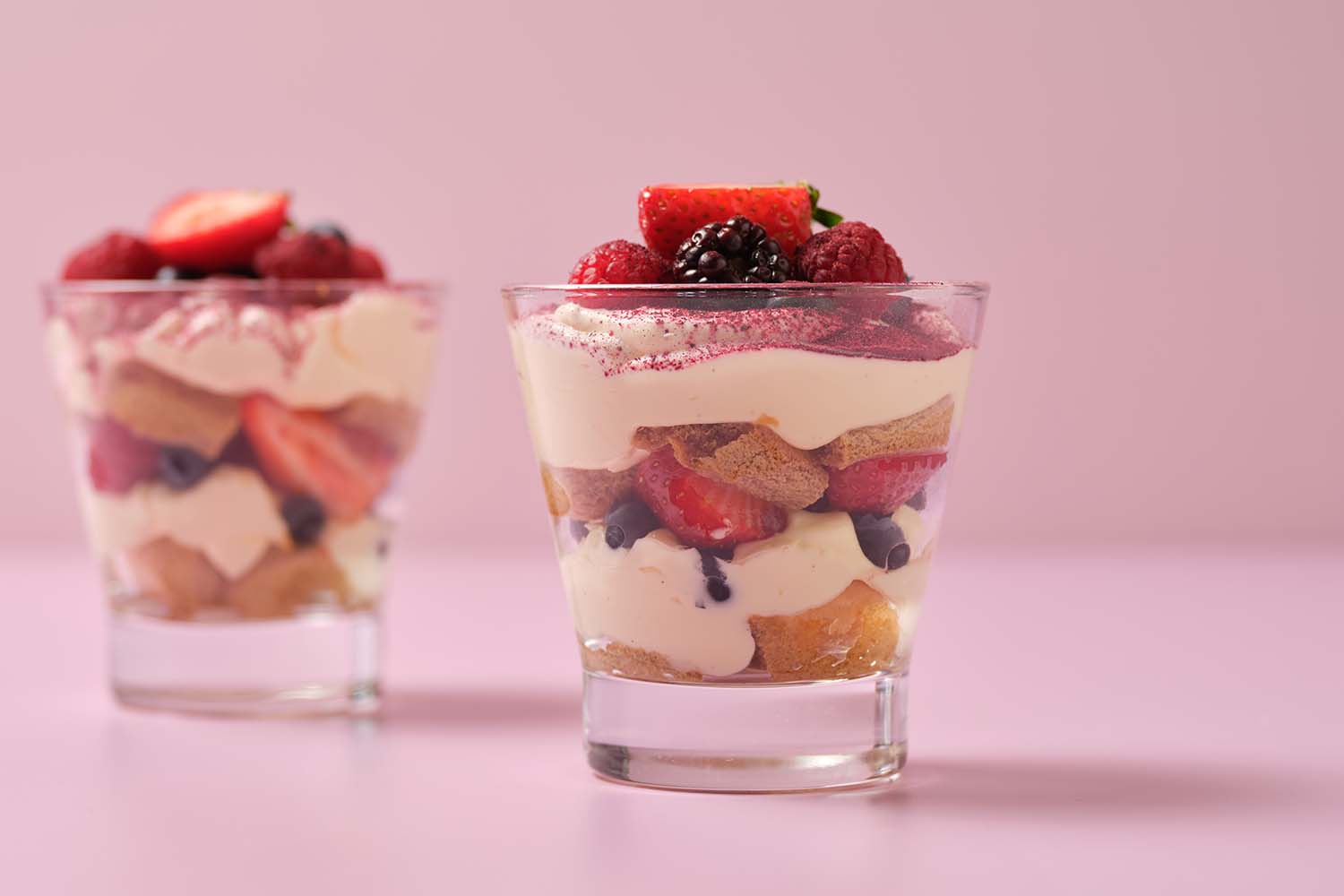 Berry-good tiramisu