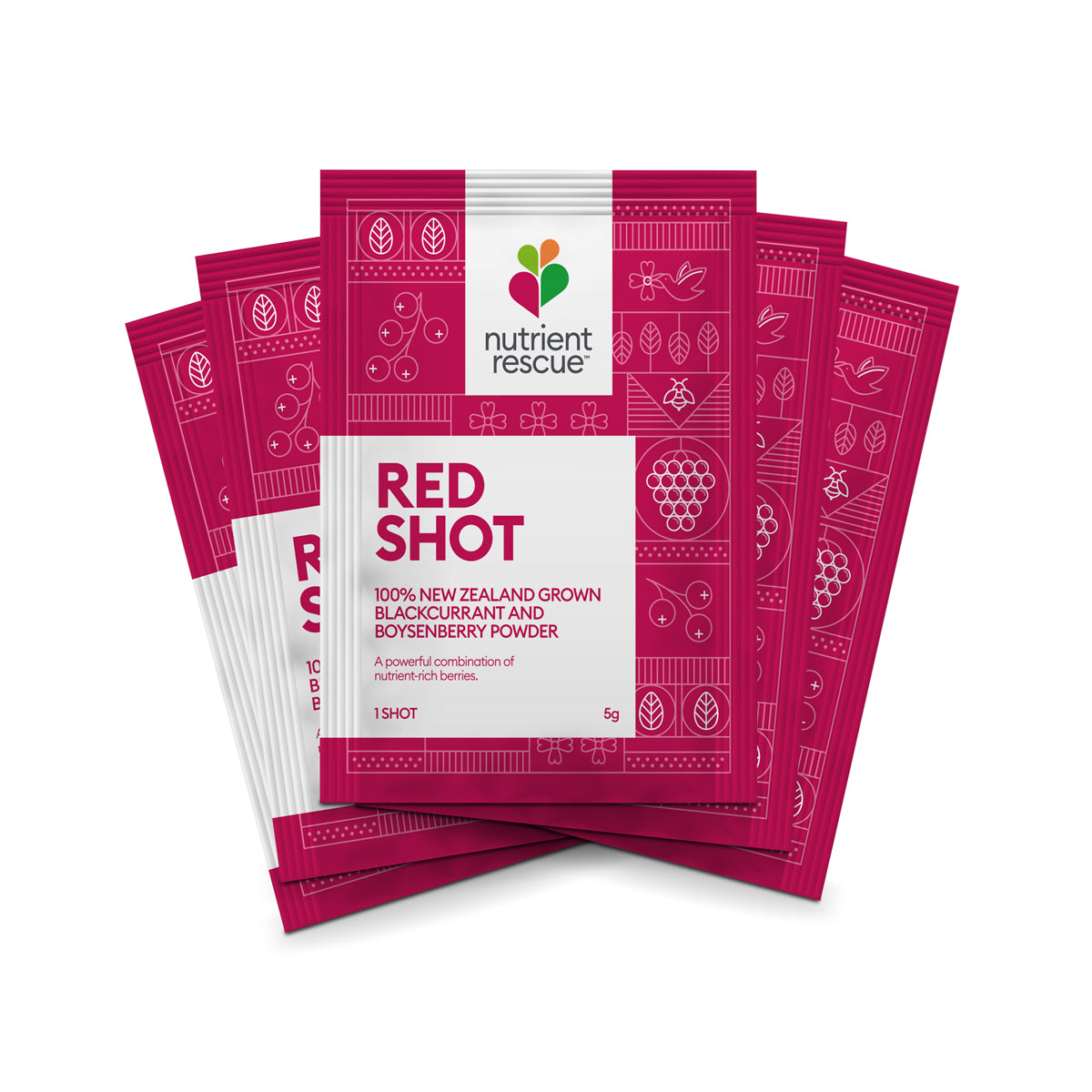 Red Shot Sachet 5-Pack
