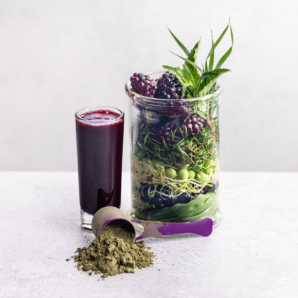 Nutrient Rescue Double Shot™ - Red & Green Superfood Powder - 300g ...