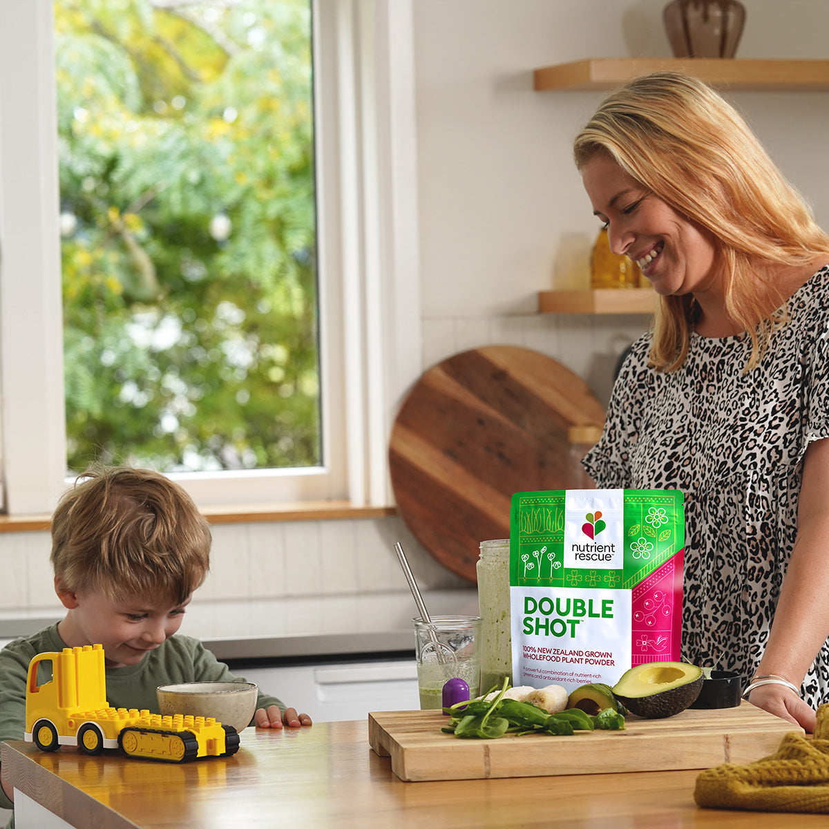 Double Shot™ Superfood | Daily Red & Green Powder NZ – Nutrient Rescue ...